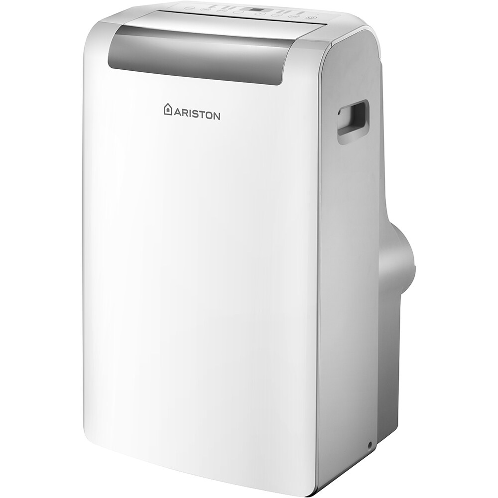 Aer conditionat portabil ARISTON MOBIS PLUS 10, 10000BTU, A+, Dezumidificare, kit instalare inclus, alb