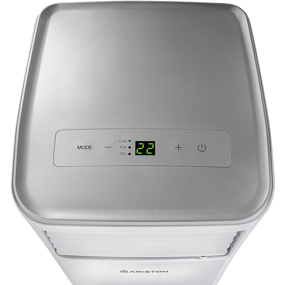 Aer conditionat portabil ARISTON MOBIS 8, 8000 BTU, A, Dezumidificare, kit instalare inclus, alb