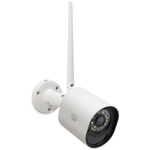 Camera supraveghere Wireless exterior MOTOROLA FOCUS 72, HD 720p, IR, Internet, Night Vision, alb