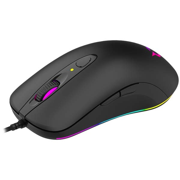 Mouse Gaming AQIRYS Orion, 16000 dpi, negru