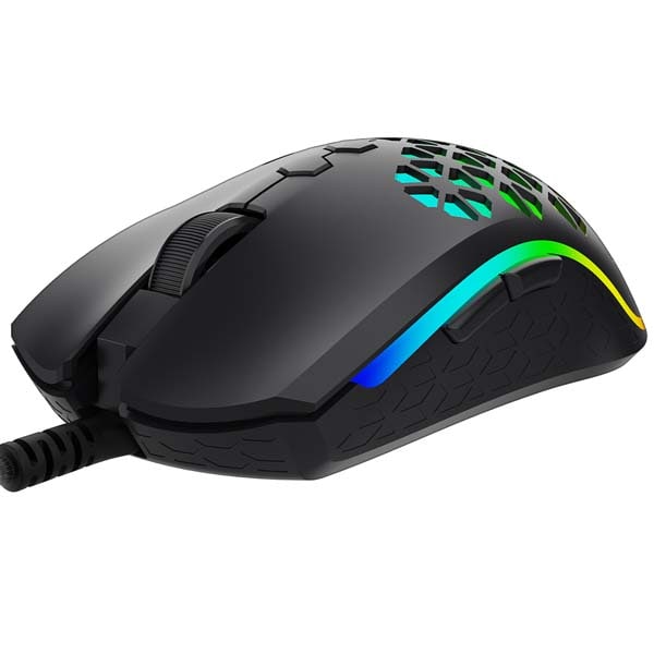 Mouse Gaming AQIRYS Polaris, 19000 dpi, negru