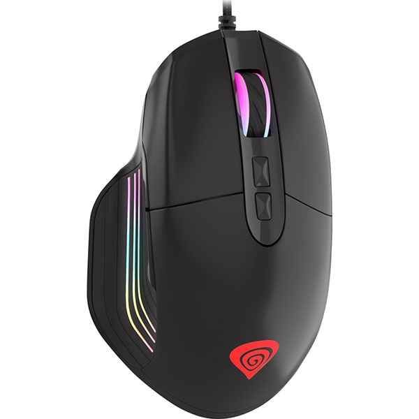 Mouse Gaming NATEC Genesis Xenon 330, 4000 dpi, negru