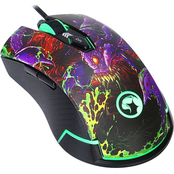 Mouse Gaming MARVO G929, 6000 dpi, multicolor