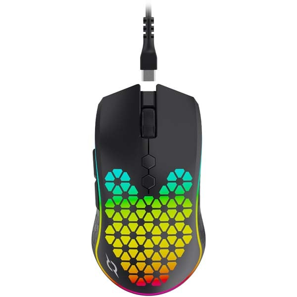 Mouse Gaming Wireless AQIRYS Polaris, 16000 dpi, negru