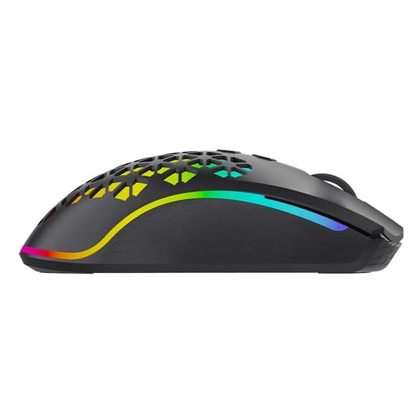 Mouse Gaming Wireless AQIRYS Polaris, 16000 dpi, negru