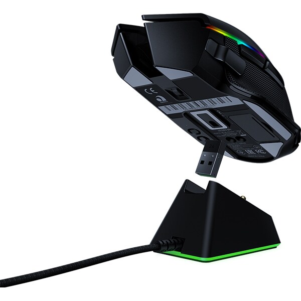 Mouse Gaming Wireless RAZER Basilisk Ultimate, Dual Mode, 20000 dpi, negru