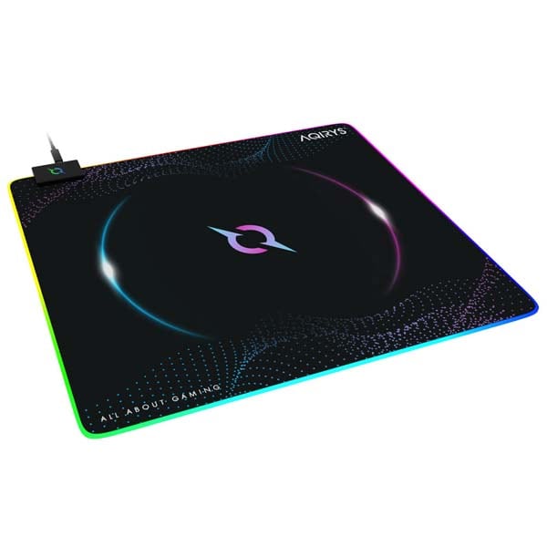 Mouse Pad Gaming AQIRYS Eclipse Medium, negru