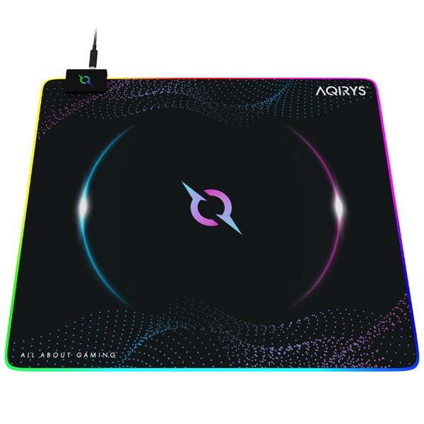Mouse Pad Gaming AQIRYS Eclipse Medium, negru