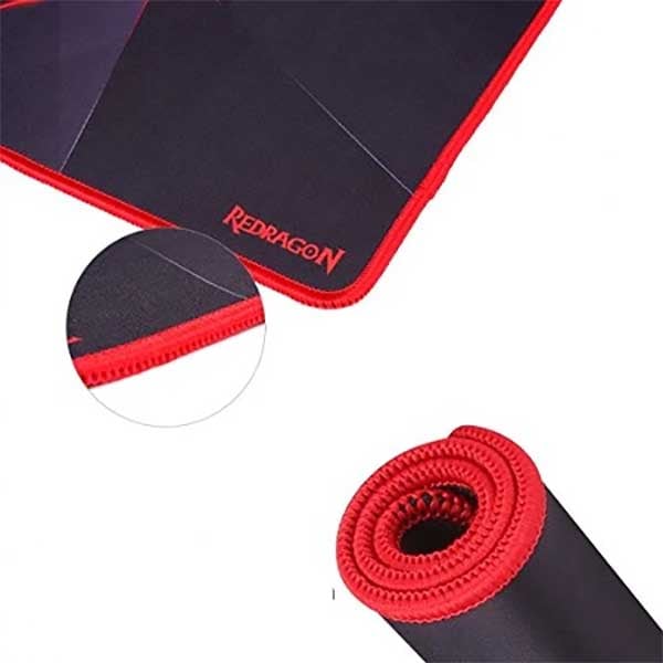 Mouse Pad Gaming REDRAGON Capricorn P012-BK, negru-rosu