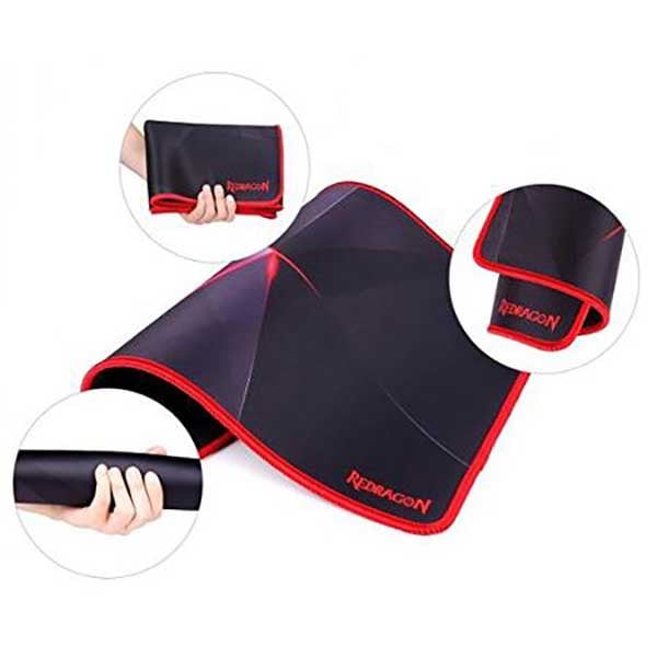 Mouse Pad Gaming REDRAGON Capricorn P012-BK, negru-rosu