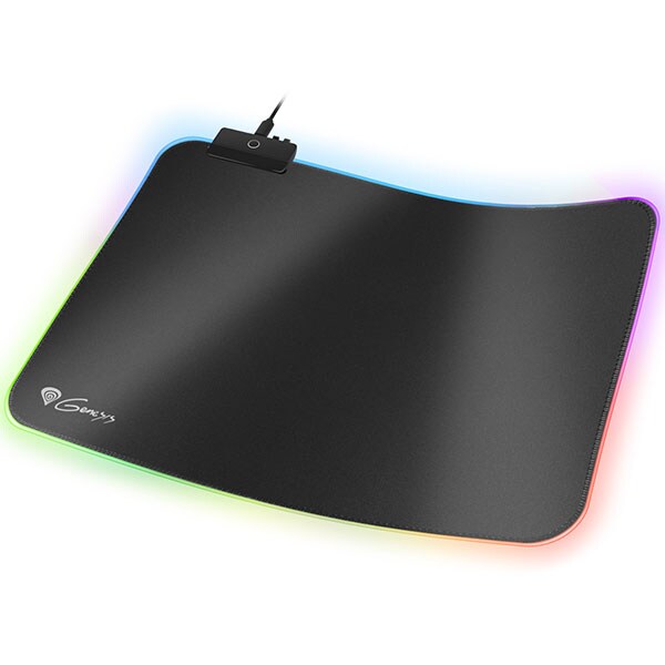 Mouse pad gaming NATEC Genesis Boron 500 M RGB, iluminare RGB, negru