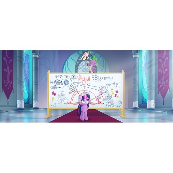 Pachet Micul meu ponei DVD + jucarie Unicorn Pink Plopper