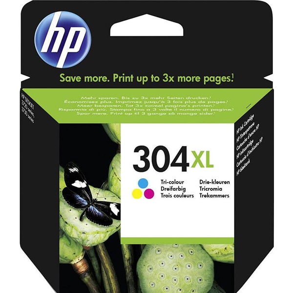 Cartus original HP 304XL (N9K07AE), tricolor