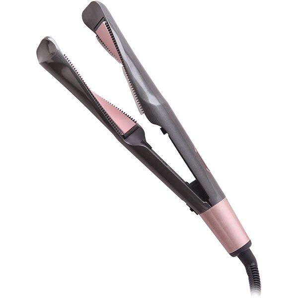 Placa de indreptat si ondulat parul JOCCA 1549, 230 grade, invelis ceramic, gri