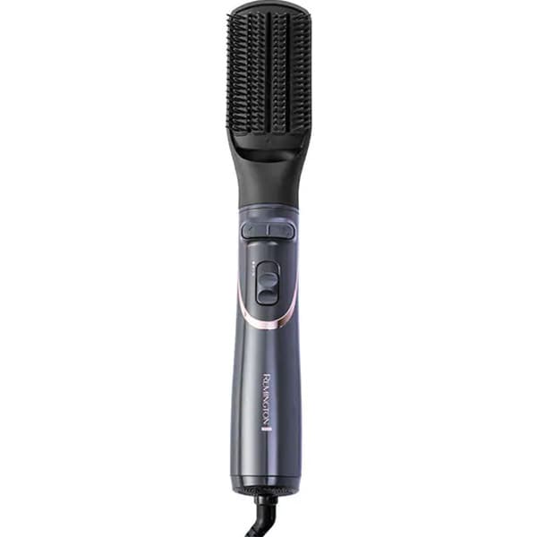 Perie rotativa REMINGTON Curl&Straight Confidence AS8606, 800W, 2 viteze, 2 trepte de temperatura, Invelis ceramic, gri