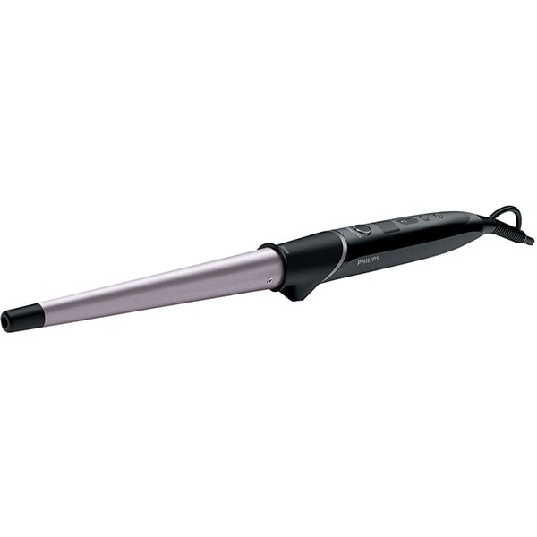 Ondulator PHILIPS StyleCare Glam Shine BHB872/00, 210 grade, invelis aliaj titan, mov