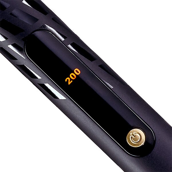 Ondulator BABYLISS C435E, 200 grade, invelis ceramic, negru