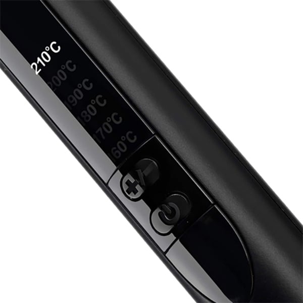 Ondulator BABYLISS C449E, 210 grade, invelis ceramic, negru