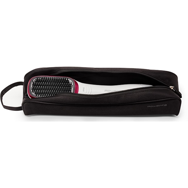 Perie cu aer cald ROWENTA Express Air Brush CF6220F0, 1000W, 3 trepte de temperatura, Tehnologia Thermo Control, alb