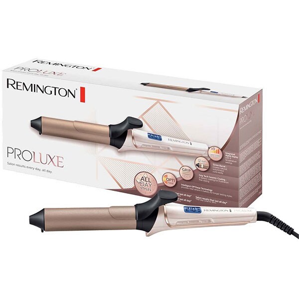 Ondulator REMINGTON PROluxe CI9132, 210 grade, tehnologia OPTIHeat, bej