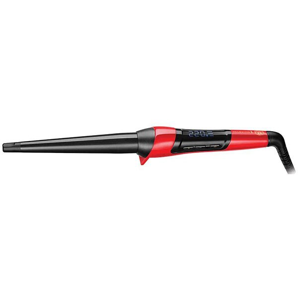 Ondulator REMINGTON Pearl Manchester United Edition CI9755, 220 grade, invelis ceramic, negru-rosu