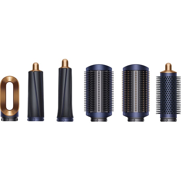 Trusa coafat Multistyler DYSON HS01 Airwrap Complete, 90 grade, albastru