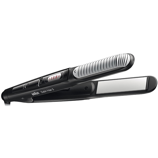 Placa de indreptat parul BRAUN Multistyler Satin-Hair 5 ST550, 200 grade, invelis ceramic, negru