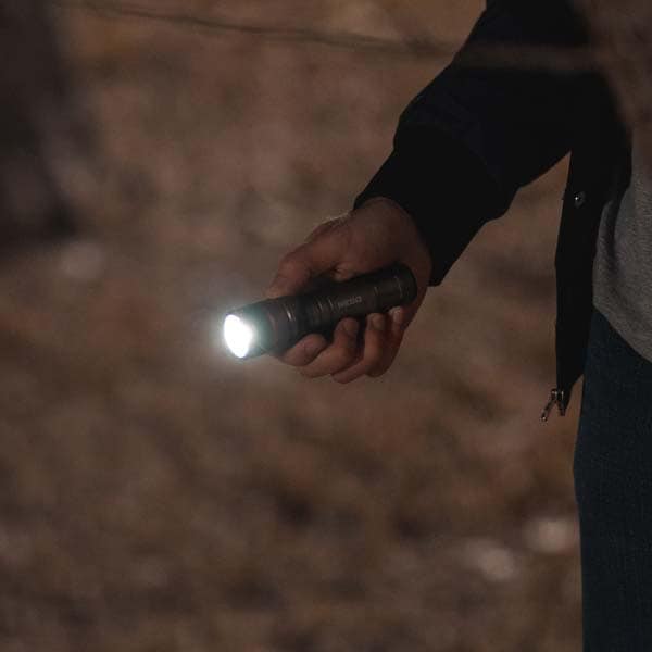 Lanterna LED NEBO Newton 500 NEB-FLT-0014-G, 500 lumeni, 3xAAA, gri