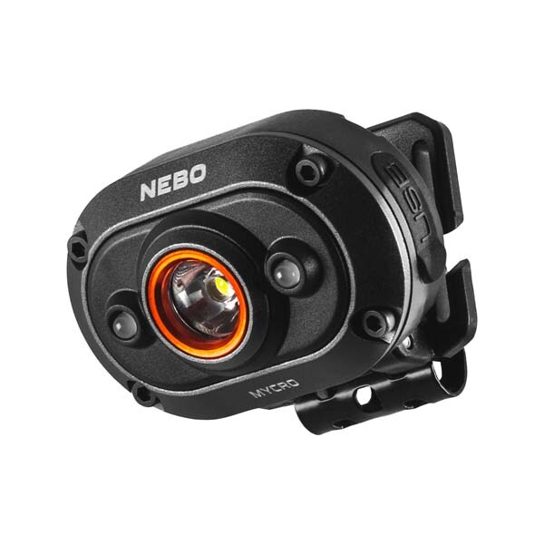 Lanterna LED frontala NEBO Mycro Headlamp NEB-HLP-0011-G, 400 lumeni, Acumulator 500mAh, negru