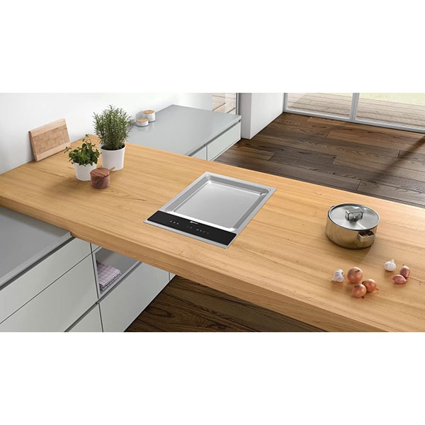 Plita incorporabila Teppanyaki NEFF N74TD00N0, Electrica, Touch Control, inox