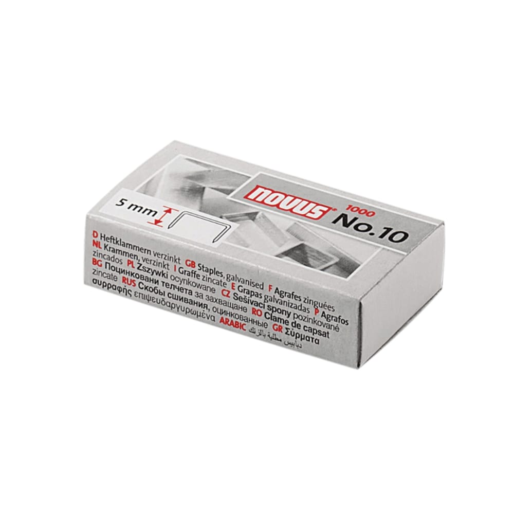 Capse NOVUS, nr.10, 1000 bucati/cutie