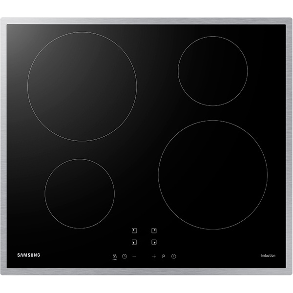 Plita incorporabila SAMSUNG NZ64N3NM1BS/UR, Inductie, 4 arzatoare, Touch Control, negru