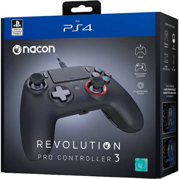 Controller NACON Revolution Pro 3, PS4, Black
