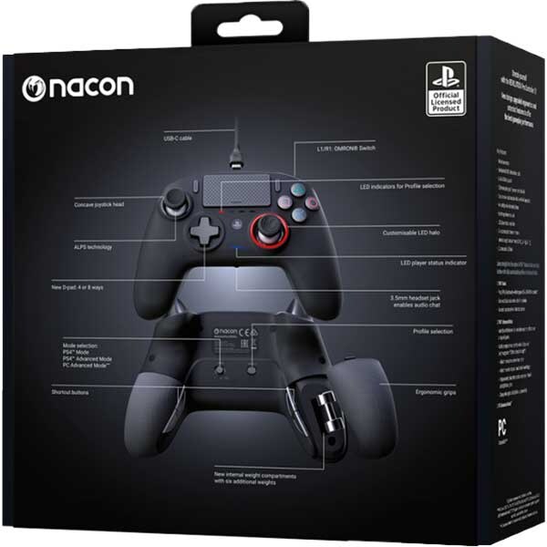 Controller NACON Revolution Pro 3, PS4, Black