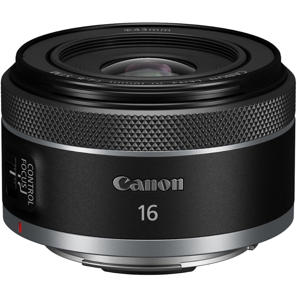 Obiectiv foto CANON 5051C005AA, RF 16MM F/2.8 STM, negru