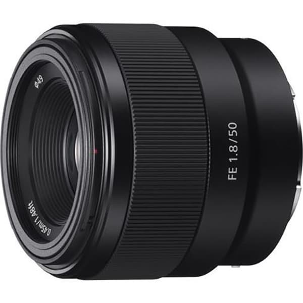 Obiectiv foto SONY SEL50F18F.SYX, montura FE, 50 mm  f/1.8, negru