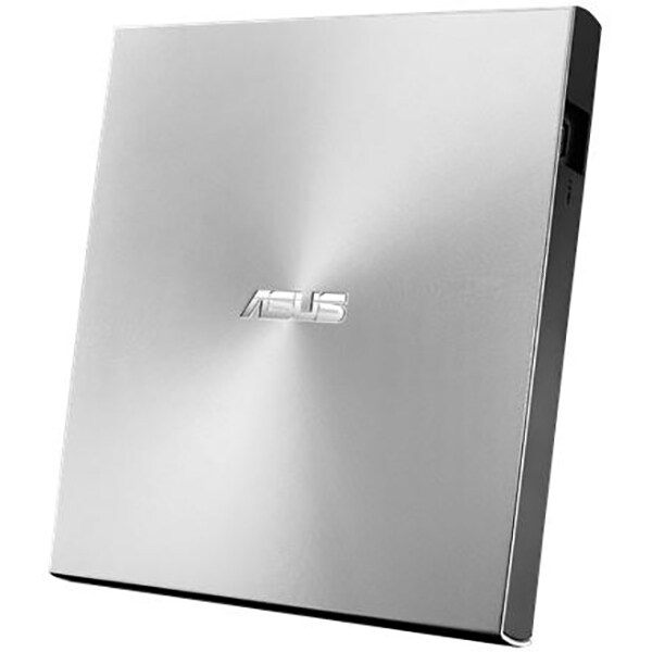 DVD-RW extern ASUS ZenDrive U9M SDRW-08U9M-U, USB 2.0, argintiu
