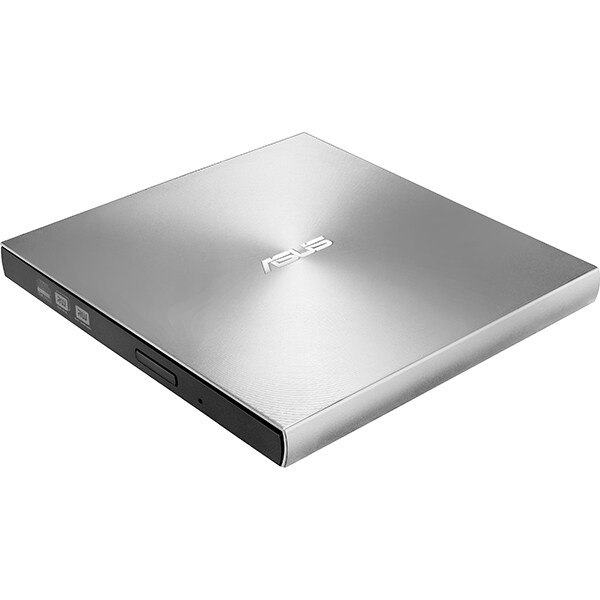 DVD-RW extern ASUS ZenDrive U9M SDRW-08U9M-U, USB 2.0, argintiu