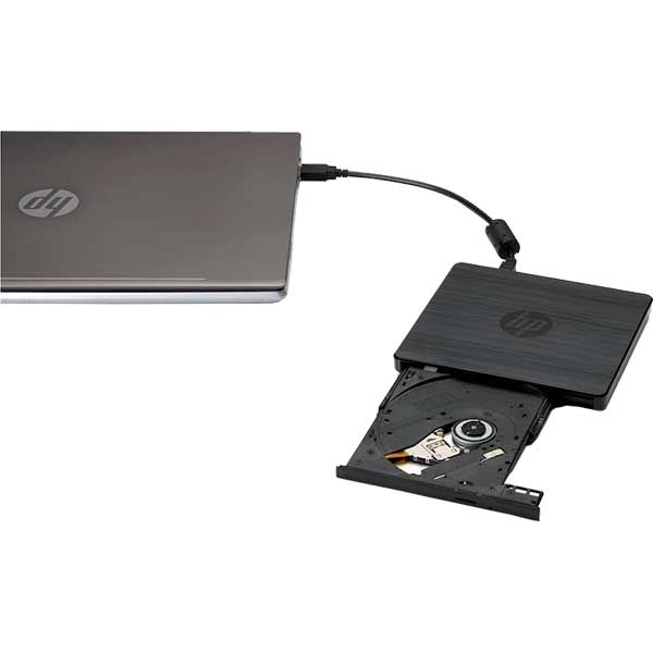 DVD-RW extern HP F6V97AA, USB 2.0, negru