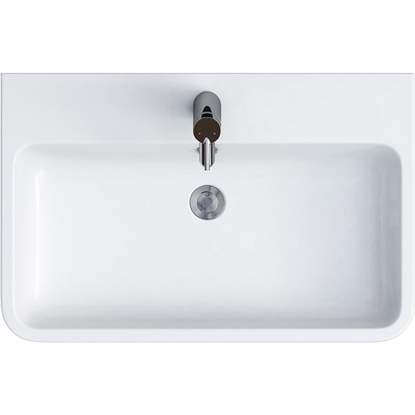 Chiuveta baie CERSANIT Urban Harmony 70, montare suspendata, 70 x 45.5 cm, alb