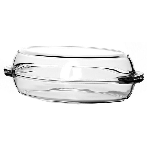 Vas termorezistent PASABAHCE Borcam 1017149, 34x20cm, sticla, transparent