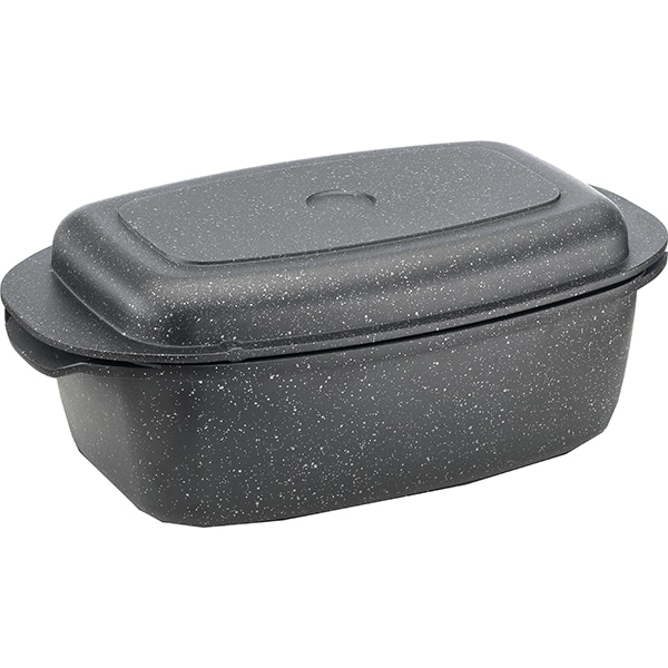 Tava DELIMANO Green Planet, 39x22cm, aluminiu, gri
