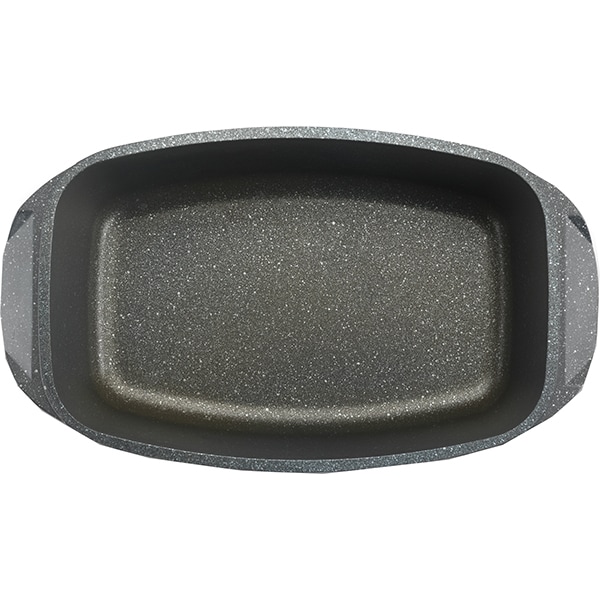 Tava DELIMANO Green Planet, 39x22cm, aluminiu, gri
