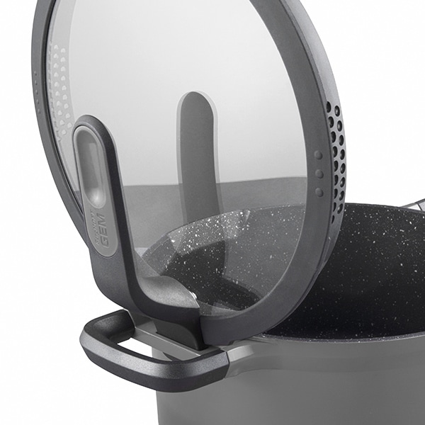 Cratita BERGHOFF Stay Cool 2307418, 4.7l, 24cm, aluminiu, gri