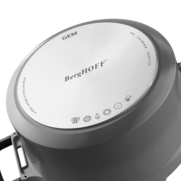 Cratita BERGHOFF Stay Cool 2307418, 4.7l, 24cm, aluminiu, gri