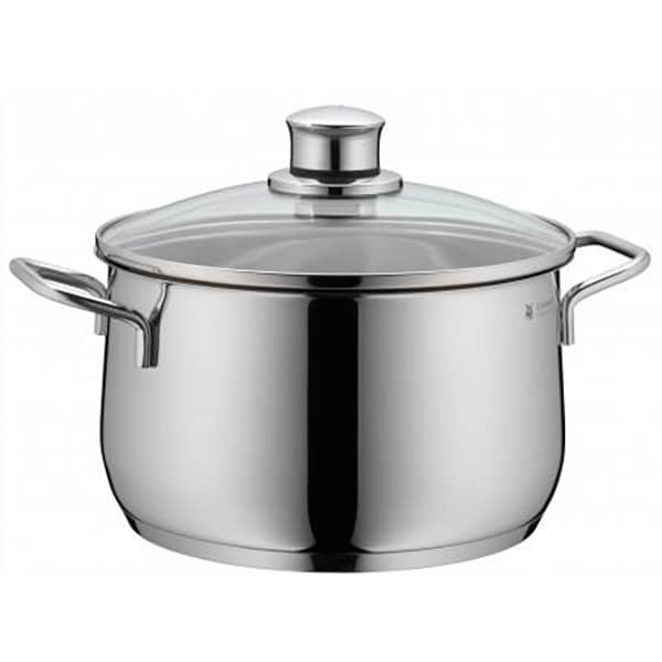 Set vase de gatit WMF Diadem Plus, 3.2-6.5l, 16-24cm, 5 piese, otel