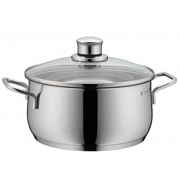 Set vase de gatit WMF Diadem Plus, 3.2-6.5l, 16-24cm, 5 piese, otel