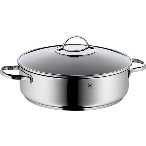 Cratita WMF Roasting Pans, 5l, 28cm, cromargan, argintiu