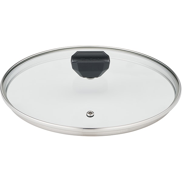 Cratita cu capac TEFAL Simply Clean B5677253, 4.7l, 28cm, aluminiu, negru