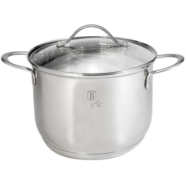 Oala BERLINGER HAUS Silver Jewellery BH/6288, 15.5l, 30cm, otel, argintiu